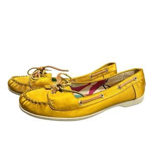 Marc Jacobs Gold Flats